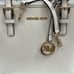 Michael Kors Jet Set Travel Extra-Small Top-Zip Tote Carryall Bag Light Cream