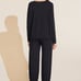 Eberjey Gisele Tencel Modal Slouchy PJ Set Size Small