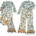 Antonio Paisley Floral Print Top and matching pants set
