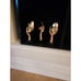 NEW Set of 3 Thinker Statues (Modern Home Resin Sculptures Collectible Figurines