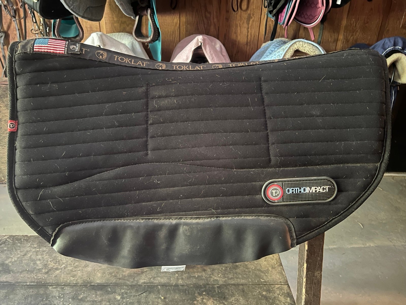 Toklat T3 Matrix Round Skirt Shim Western Pad