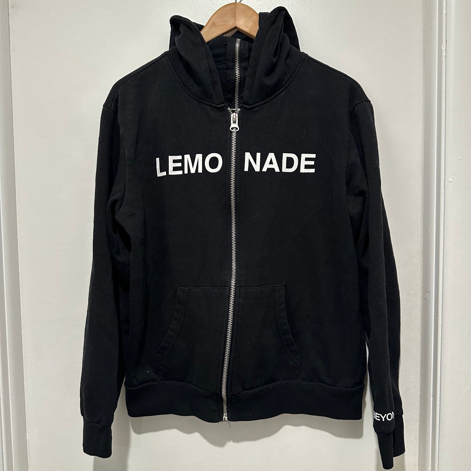 RARE Beyoncé Lemonade Double Full Zipper Tour Zip Hoodie