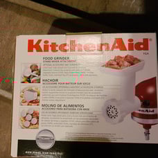 KitchenAid FGA Stand Mixer Attachment Food Grinder for Meat Vegetables COMPLETE