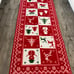 Christmas Runner Rug 2x5 Washable Rug for Entryway Hallway Kitchen Bedroom