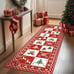 Christmas Runner Rug 2x5 Washable Rug for Entryway Hallway Kitchen Bedroom