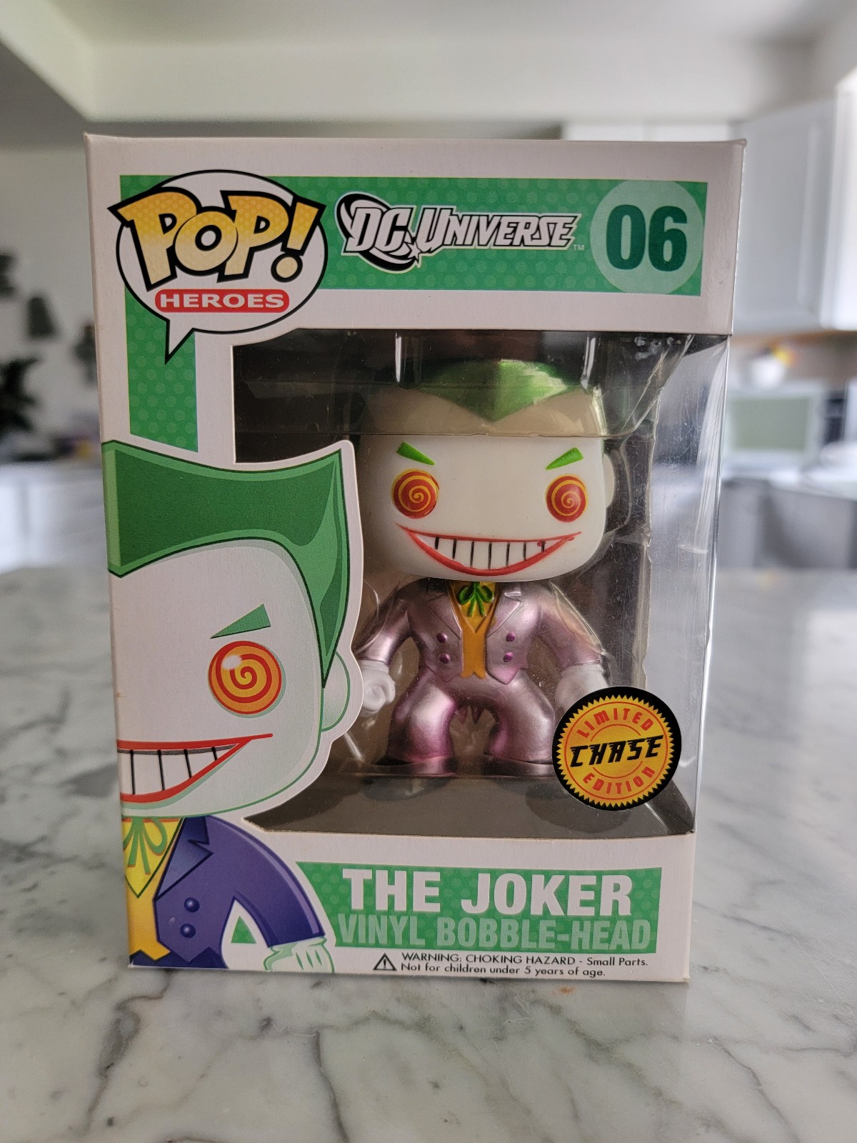 Funko Pop Joker Bobblehead Chase Metallic 06