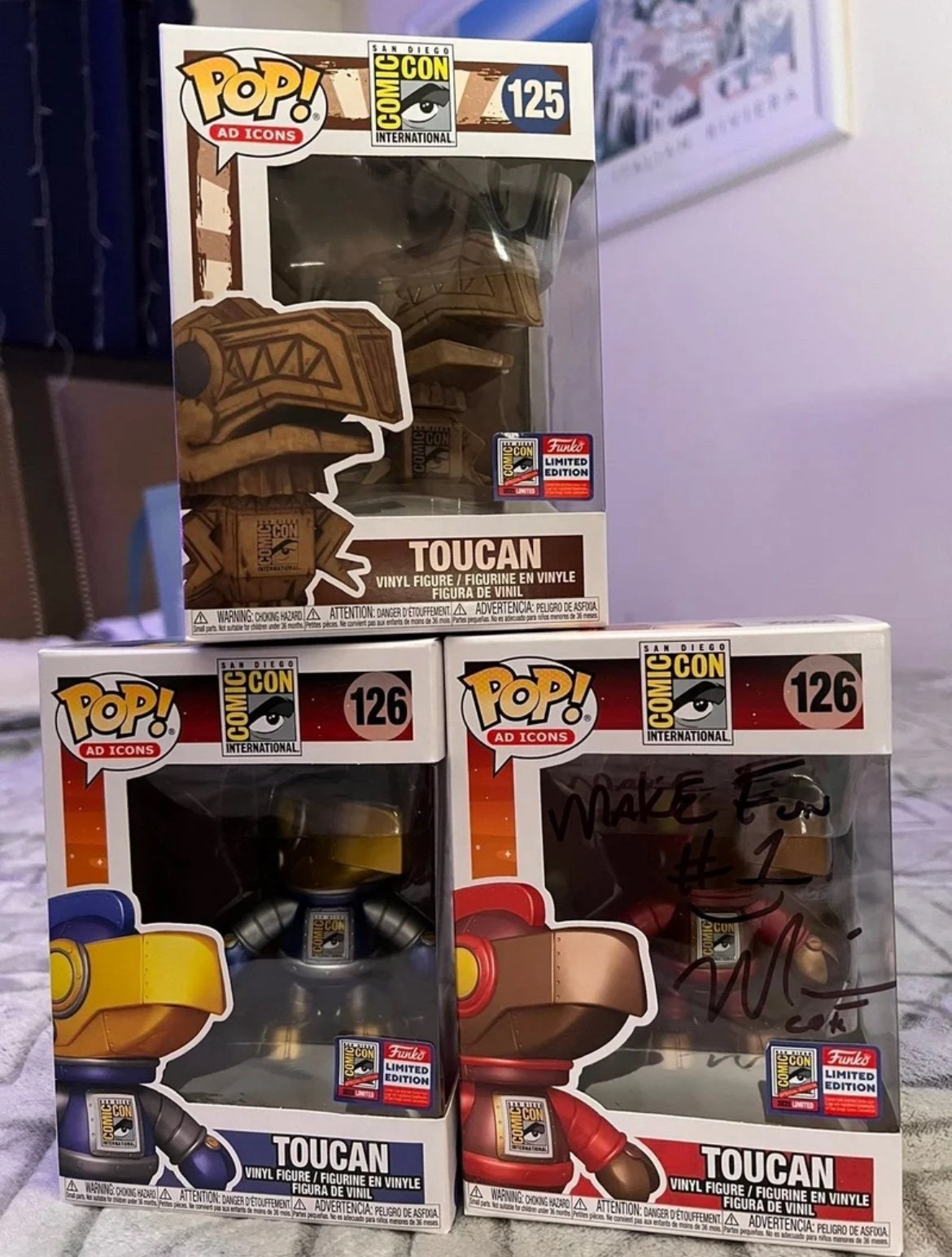 San diego comic con 2021 exclusive pop funko signed by founder