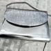 Bruno Magli Vintage Metallic Silver Purse