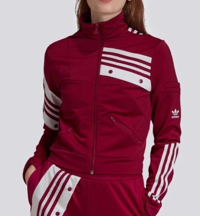 Adidas x Daniëlle Cathari Power Berry Deconstructed Track Jacket size Small