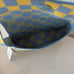 Becci Knitted Shoulder Bag - Blue & Yellow JW PEI