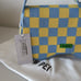 Becci Knitted Shoulder Bag - Blue & Yellow JW PEI