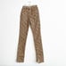 WeWoreWhat Women's Stiletto Split Hem Leopard Print Skinny Jeans High Rise 25