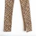 WeWoreWhat Women's Stiletto Split Hem Leopard Print Skinny Jeans High Rise 25