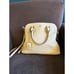 TORY BURCH ROBINSON SATCHEL Pebbled HANDBAG CROSSBODY Beige Excellent Condition