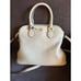 TORY BURCH ROBINSON SATCHEL Pebbled HANDBAG CROSSBODY Beige Excellent Condition