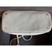 TORY BURCH ROBINSON SATCHEL Pebbled HANDBAG CROSSBODY Beige Excellent Condition