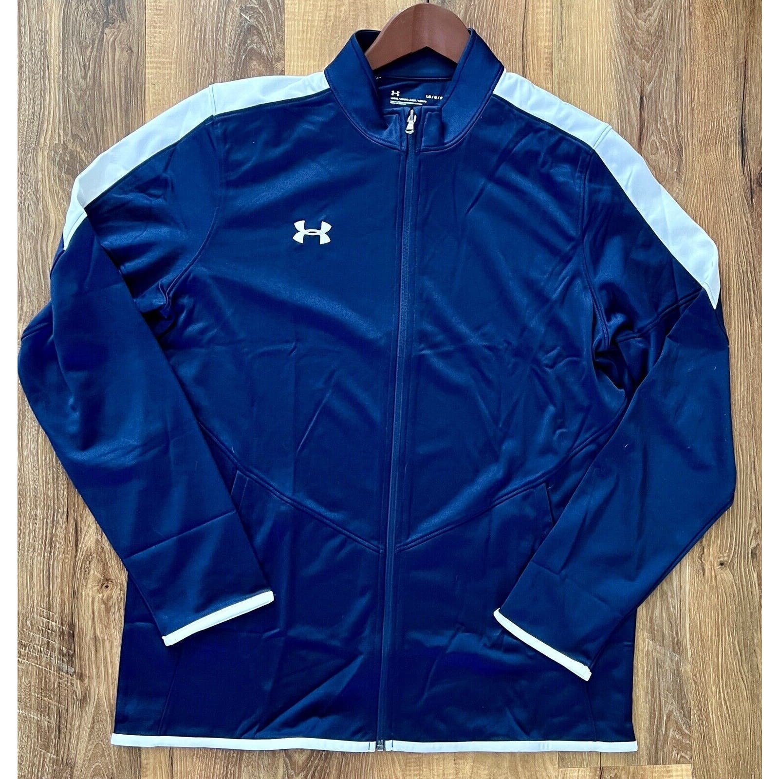 UNDER ARMOUR Men’s/Unisex loose Fit Zip-Up Sweatshirt Long Sleeve, Size: Large