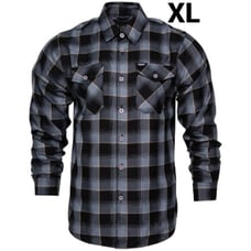 DIXXON x SHADOWS FALL Collab Limited Edition Flannel Shirt - Men's XL