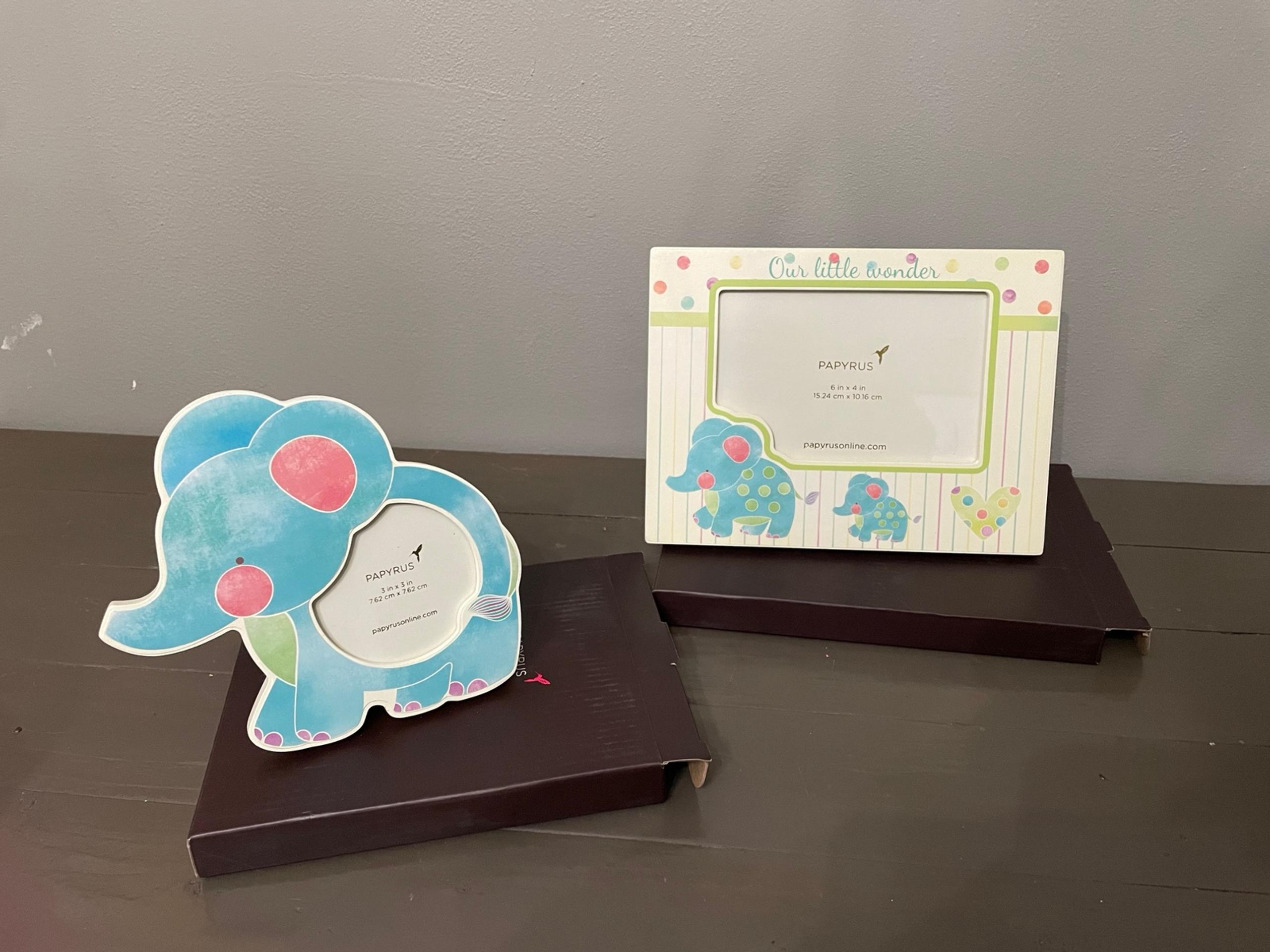 Papyrus Baby Picture Frames
