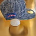 Las Vegas Raiders NFL New Era Super Bowl 28 Patch Denim Size 7 1/2 Fitted Hat