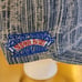 Las Vegas Raiders NFL New Era Super Bowl 28 Patch Denim Size 7 1/2 Fitted Hat