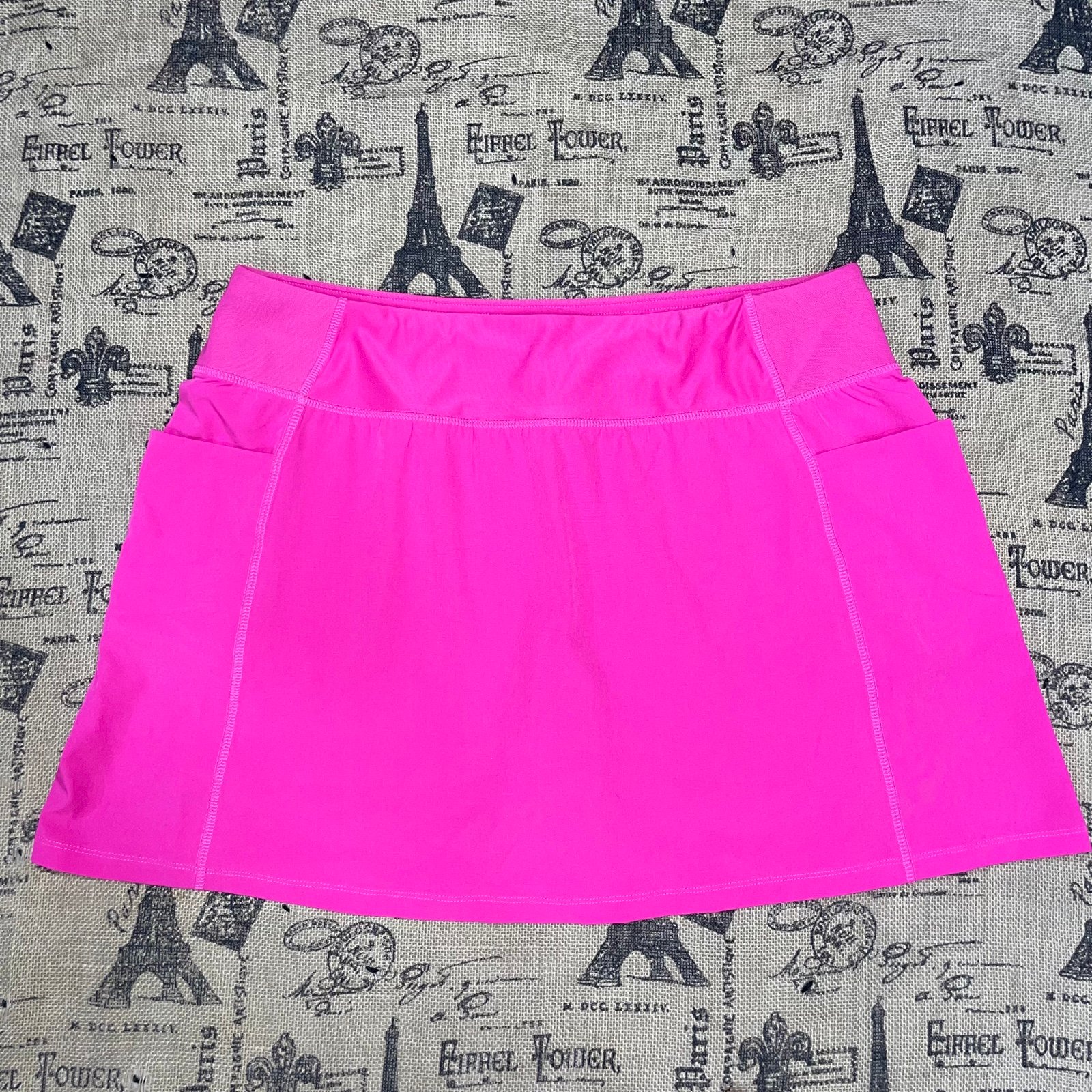 Spyder Active Pink Side Pockets Skort Skirt