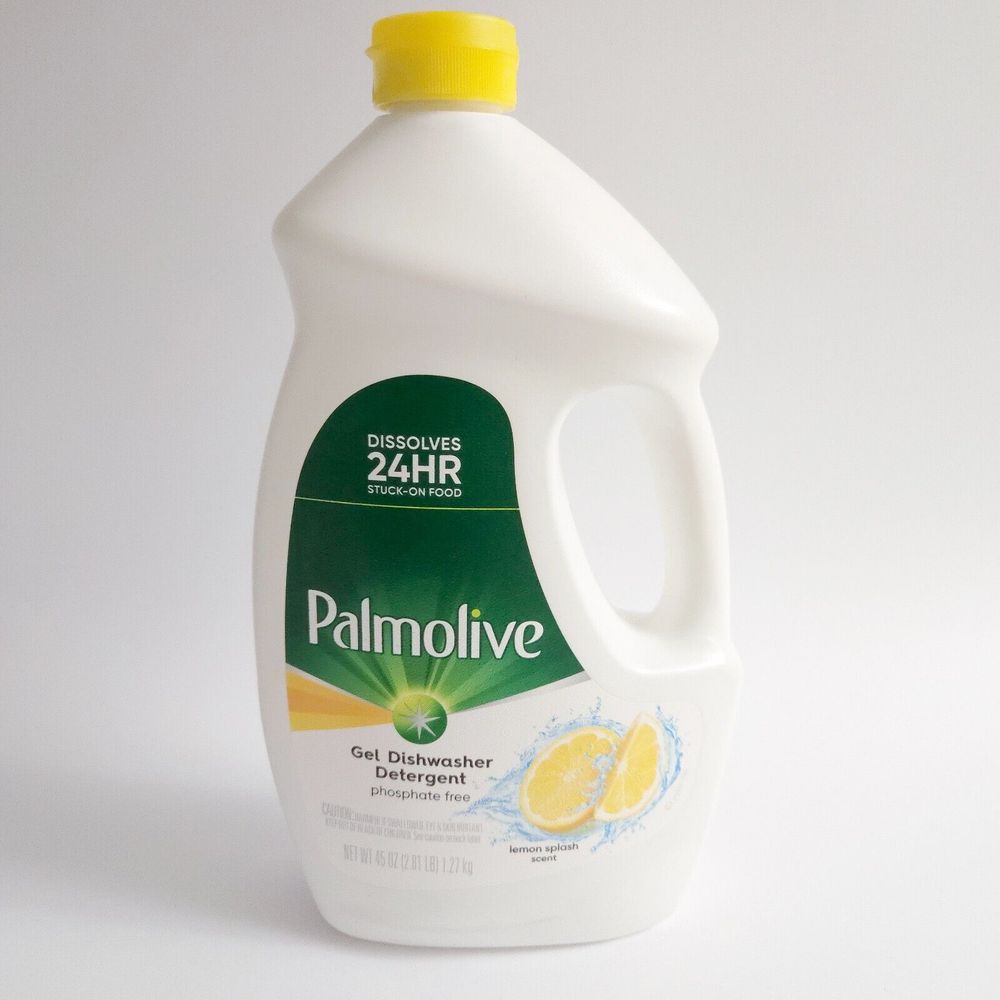 Palmolive Gel Dishwasher Detergent Phosphate Free Lemon Splash Scent 45 oz Eco