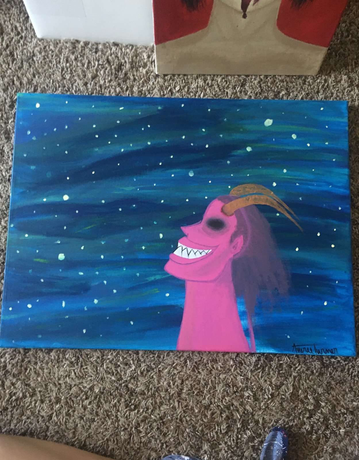 Original Stars painting