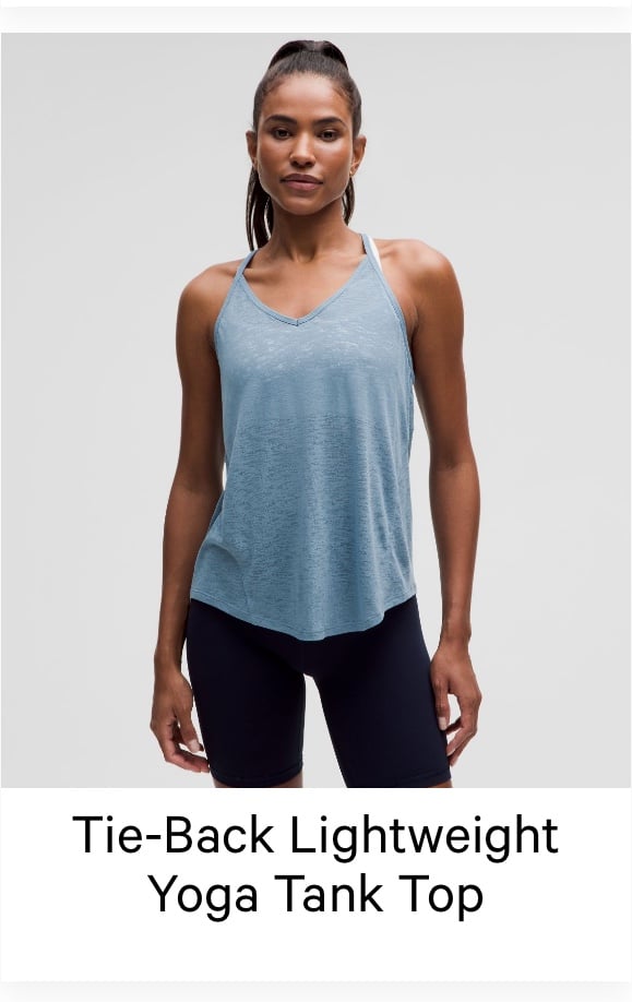 Lululemon Tie-Back Tank