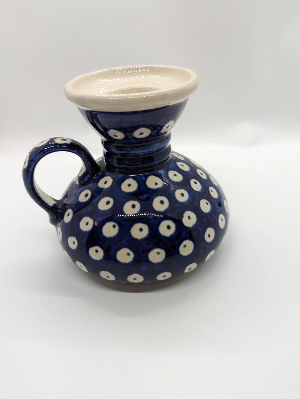 Polish Pottery Candle Holder