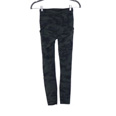 LULULEMON Fast and Free 7/8 Tight II Nulux Incognito Camo Gator Green Women's 2