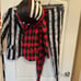 Spirit Halloween Twisted Clown costume kids size large jacket pants tie & bucket