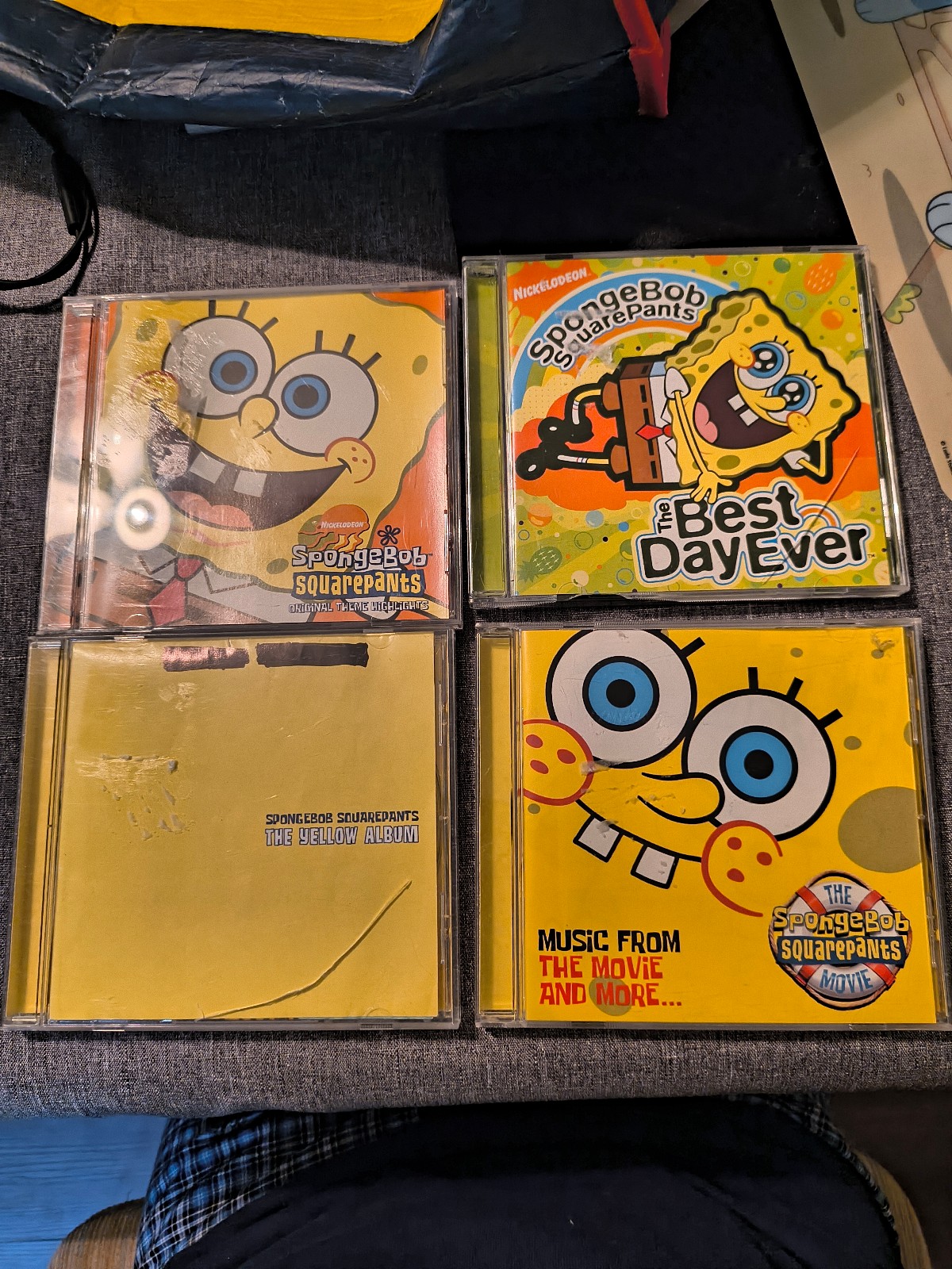 SpongeBob SquarePants CD lot