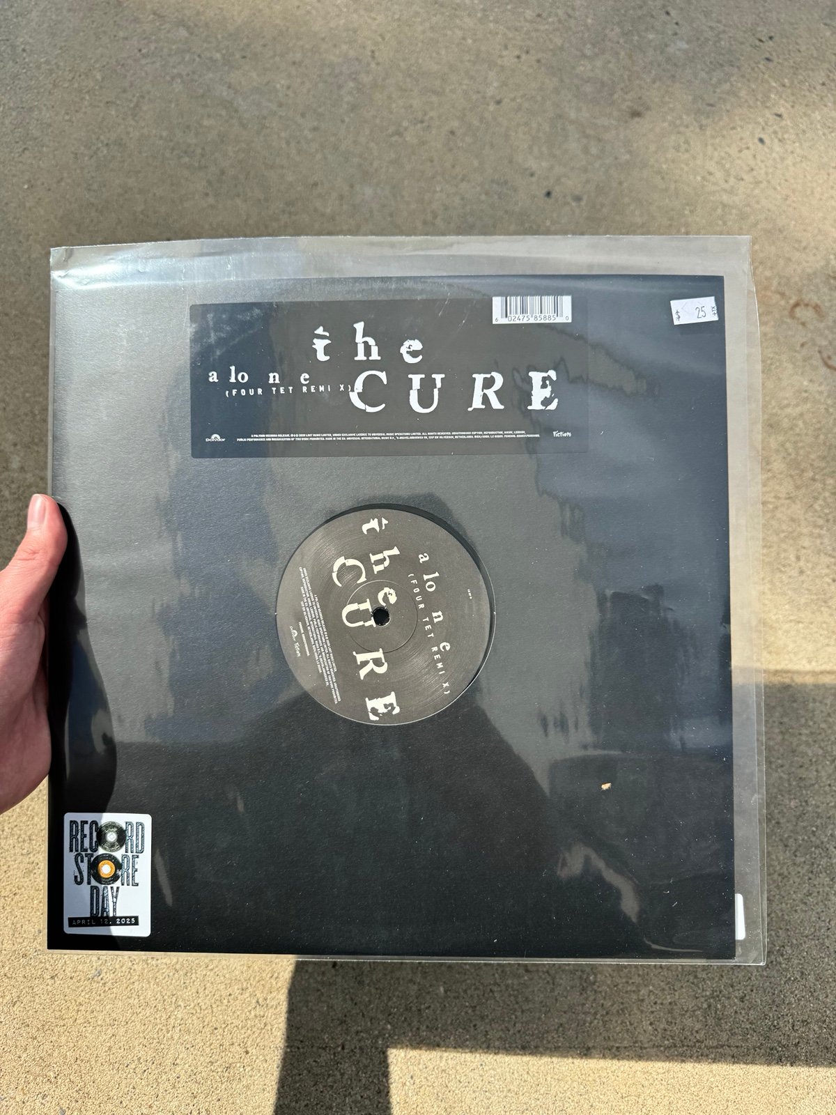 Cure: Alone (four Tet Remix) RSD25 12 Vinyl