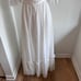 Vintage Gunne Sax Ivory Short Sleeved Dress Pearl Lace Ribbon size 7 - 49422