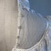 Vintage Gunne Sax Ivory Short Sleeved Dress Pearl Lace Ribbon size 7 - 49422