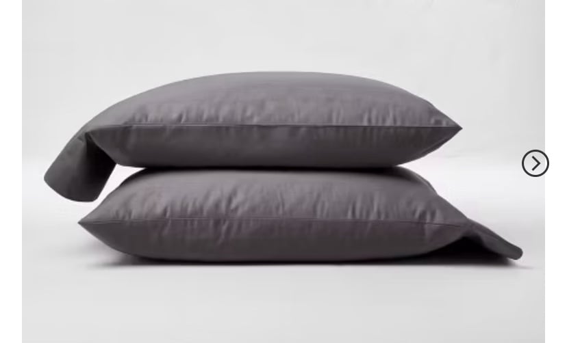 New Temperature Regulating Solid Pillowcase Set (King) - Casaluna