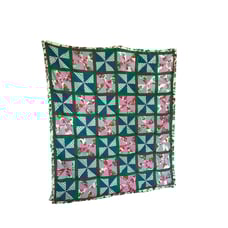 Smaller pinwheel quilt vintage fabric
