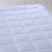 Plush Fiber 2 Inches Mattress Topper Down Full Alternative Anchor Bands-WBD