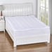 Plush Fiber 2 Inches Mattress Topper Down Full Alternative Anchor Bands-WBD