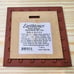 Earthtones Hand Glazed Skull Tiles Set of 4