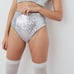 (M) FOR LOVE & LEMONS Glimmer Sequin High Waist Panty