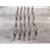 20 Cast Iron Handle Rustic Drawer Pull 5 1/2 Long With Screws Pulls Handles
