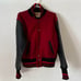 Boom! 80s vintage leather bomber jacket