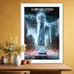 Ghostbusters World Trade Poster Frozen Empire NEW!!