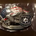 American Police Belt Buckle