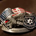 American Police Belt Buckle