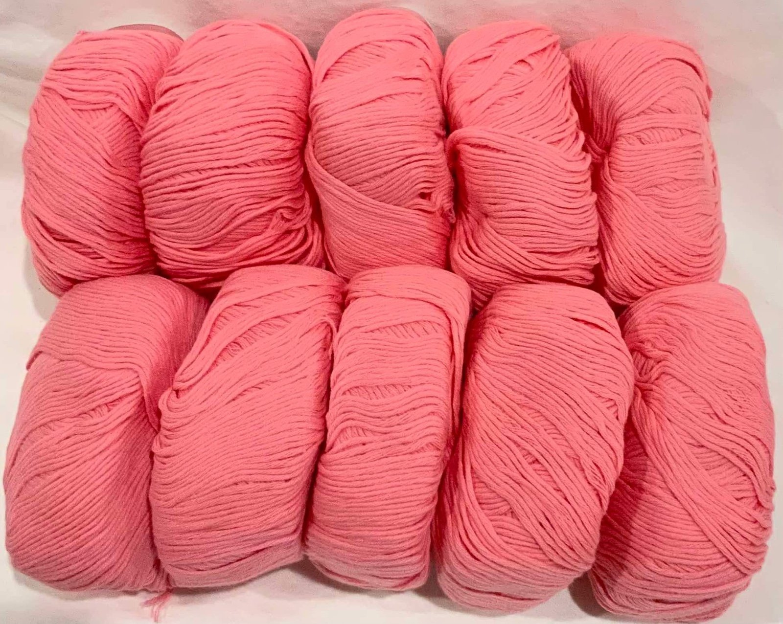 Choose your color , will receive 10 rolls of 100%cotton yarn( fixed price )