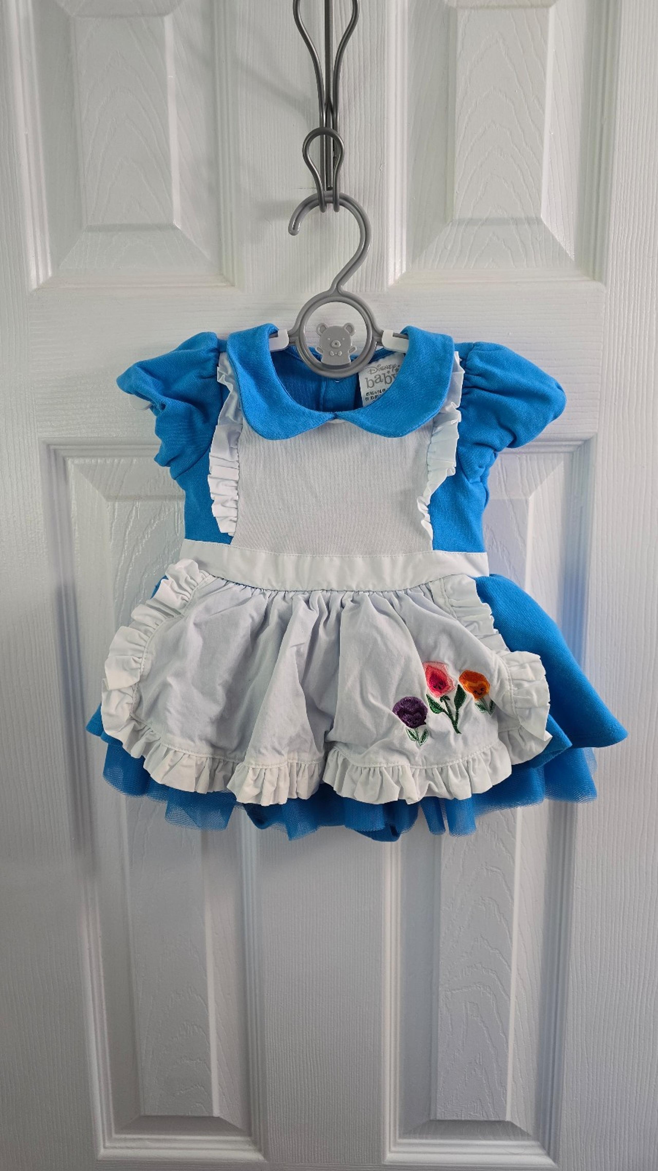 Disney Alice in Wonderland Baby Costume - 6-9mos EUC