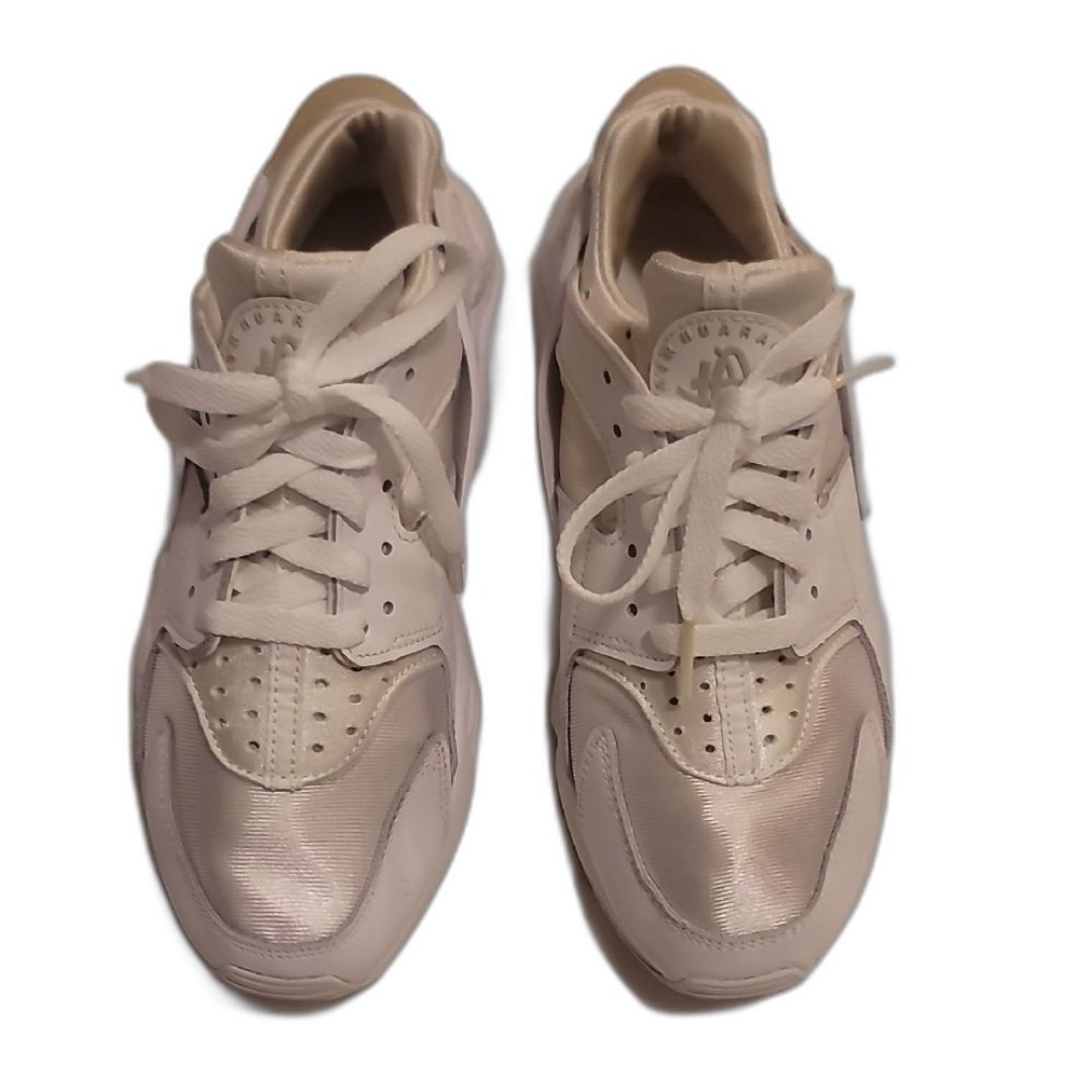 White and Silver Women's Sneakers
